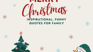 Best Merry Christmas Quotes inspirational, funny and family