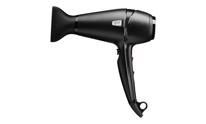 black color GHD Air with white background