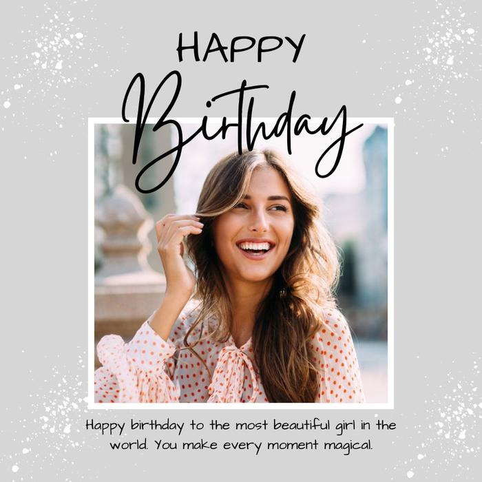 Cute Happy Birthday Messages For Girlfriend