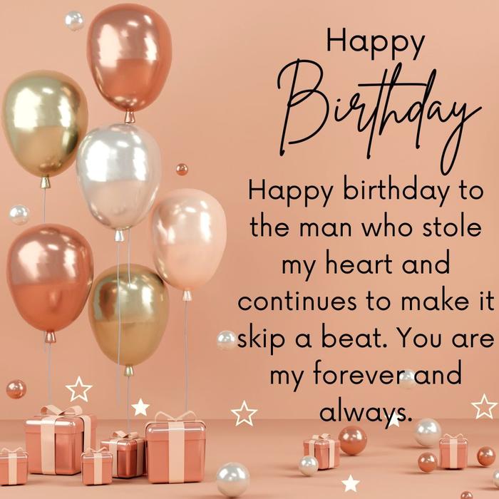 Cute Happy Birthday Messages For Husband