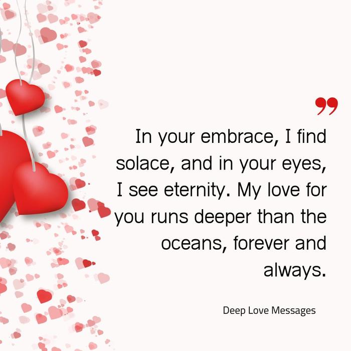 Deep love messages for him