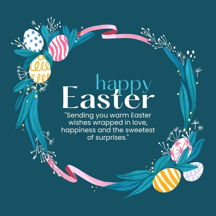 Delightful Easter Greeting Wishes