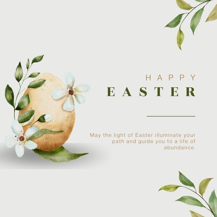 Easter Blessings Greetings