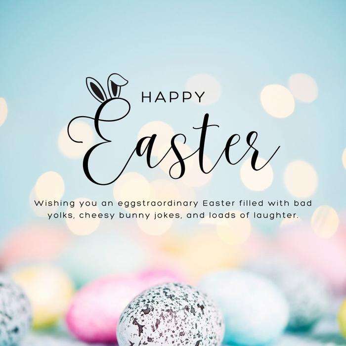 Funny Easter messages for a good laugh