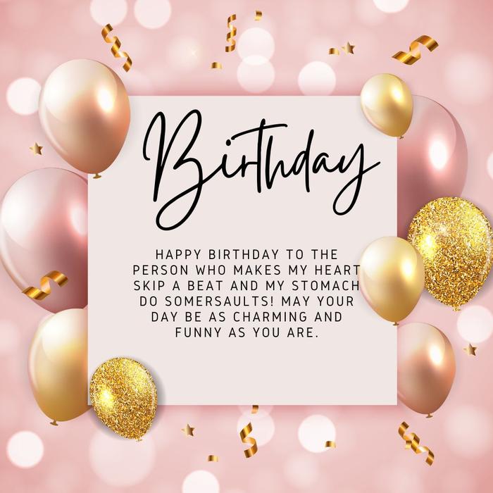 Funny Happy Birthday Wishes For Crush