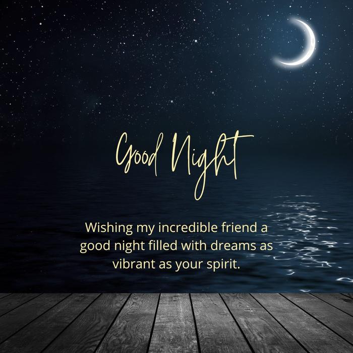 Good Night Messages For Friend