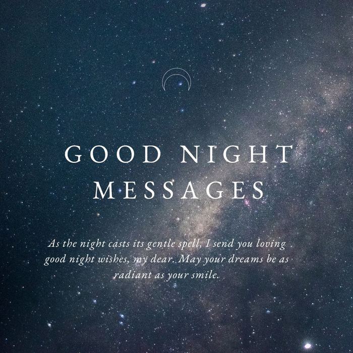 Good Night Messages For Her