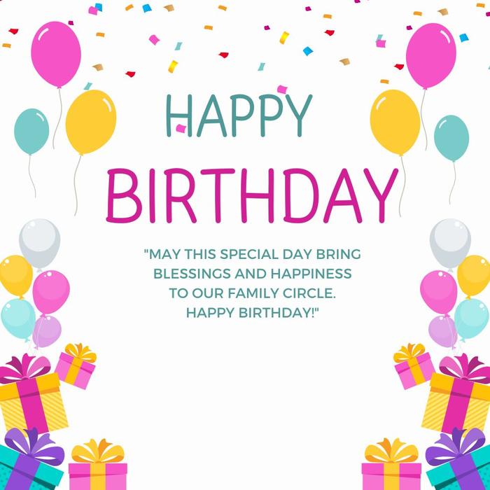 Happy Birthday Quotes For Family