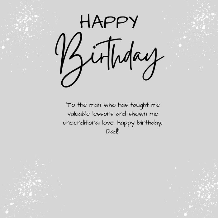 Happy Birthday Quotes For Father