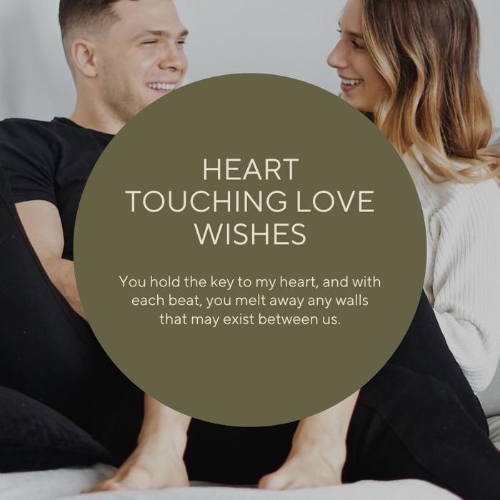 Heart melting love Wishes for partner