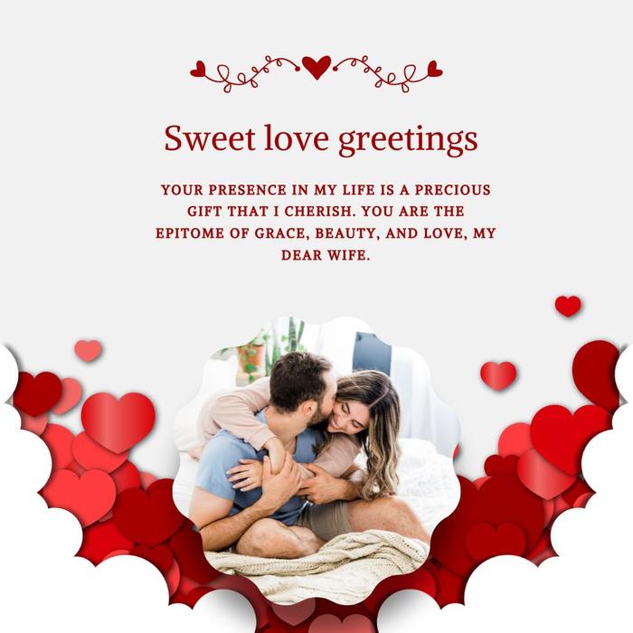 Heart-touching love Greetings For Wife