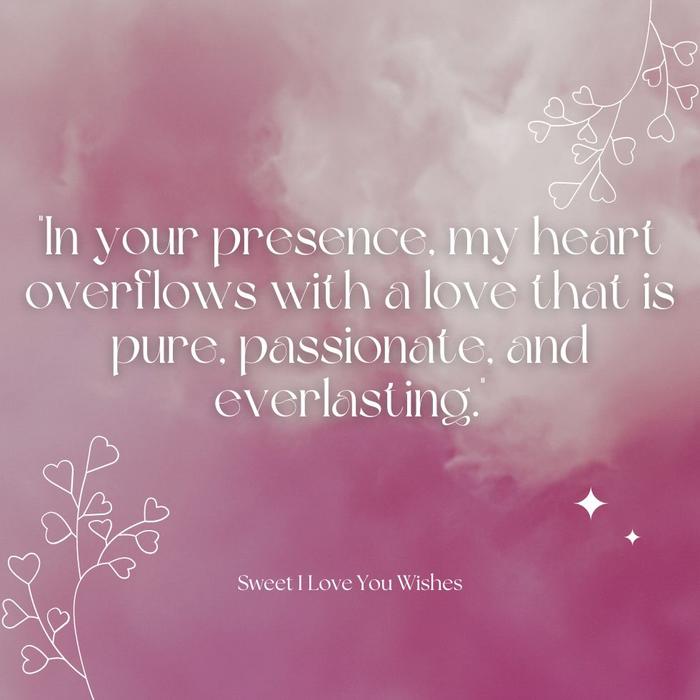 Heartfelt Sweet Wishes For Lover