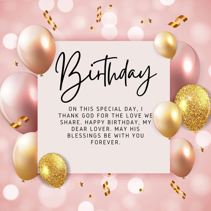 Religious Birthday Wishes For Lover