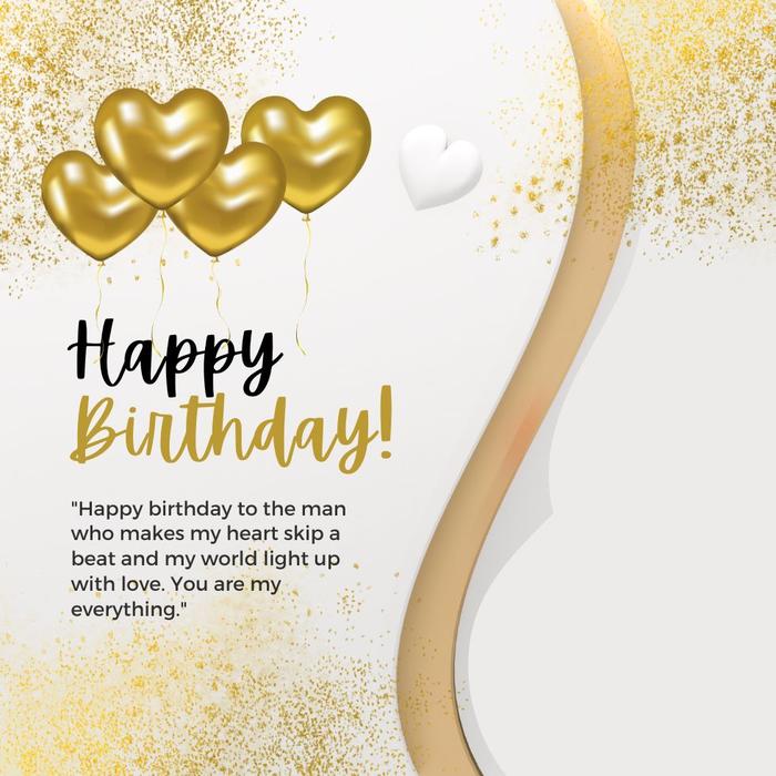 Romantic Birthday Messages For Him