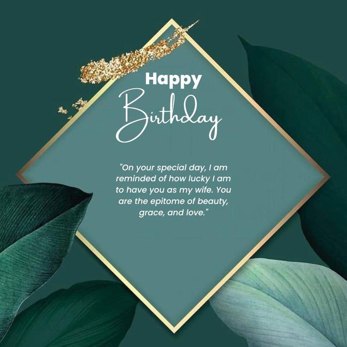 Romantic Birthday Messages For Wife
