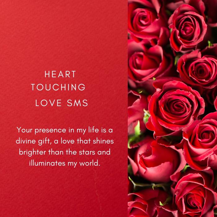 Romantic Heart touching love SMS