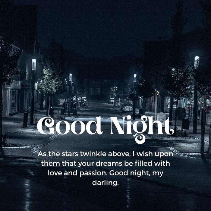 Romantic good night wishes