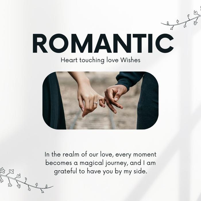 Romantic heart touching love Wishes