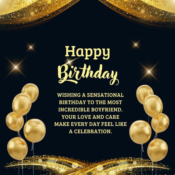 Short Simple Birthday Wishes For Boyfriend