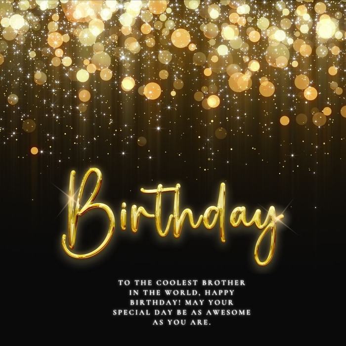 Short Simple Birthday Wishes For Brother