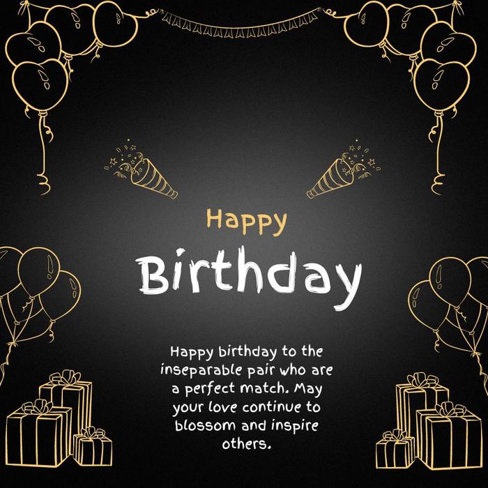 Short Simple Birthday Wishes For Couples