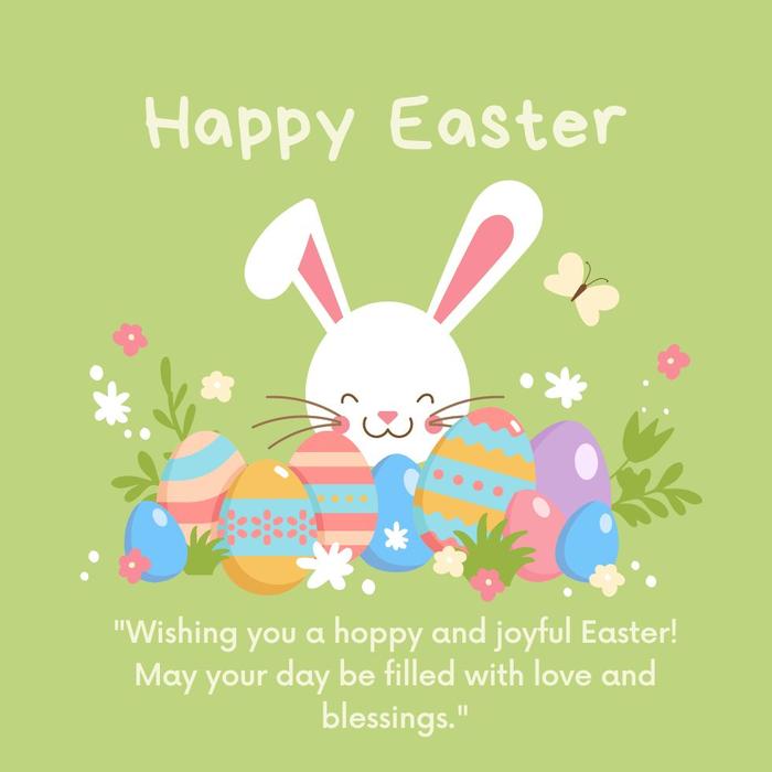 Unique Easter messages for social media