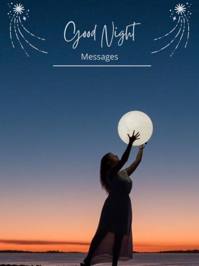 Good Night Messages For Sweet Dreams